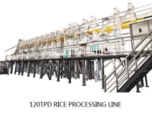 Quality Compact Structure Rice Mill Machine 120 Ton Per Day Production Capacity wholesale