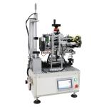 Semi-automatic Rotary Hexagonal Bottle Labeling Machine for Wood Packaging