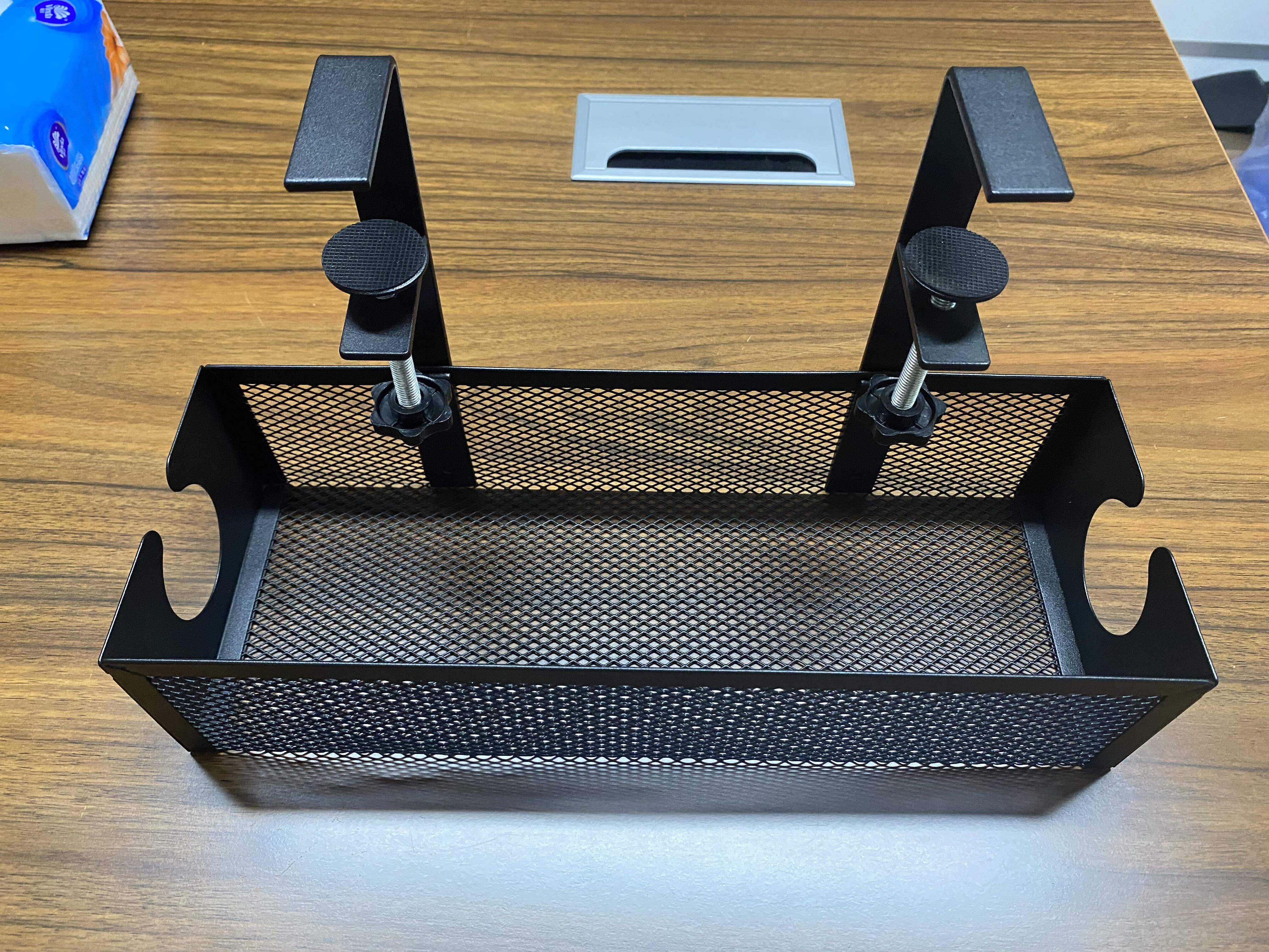 Home/Office Wire Organizer Tray Cable Management Box for Under Desk Cord Organization