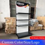 Best Selling Factory customized color size supermarket rak gondola shelving