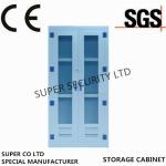 Laboratory Medical Storage Cabinet Polypropylene 250L With Swing Door