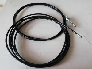 Quality Black Gym Wire Rope 1/4 Inch Outer Diameter For Gym Equipment Assembly wholesale
