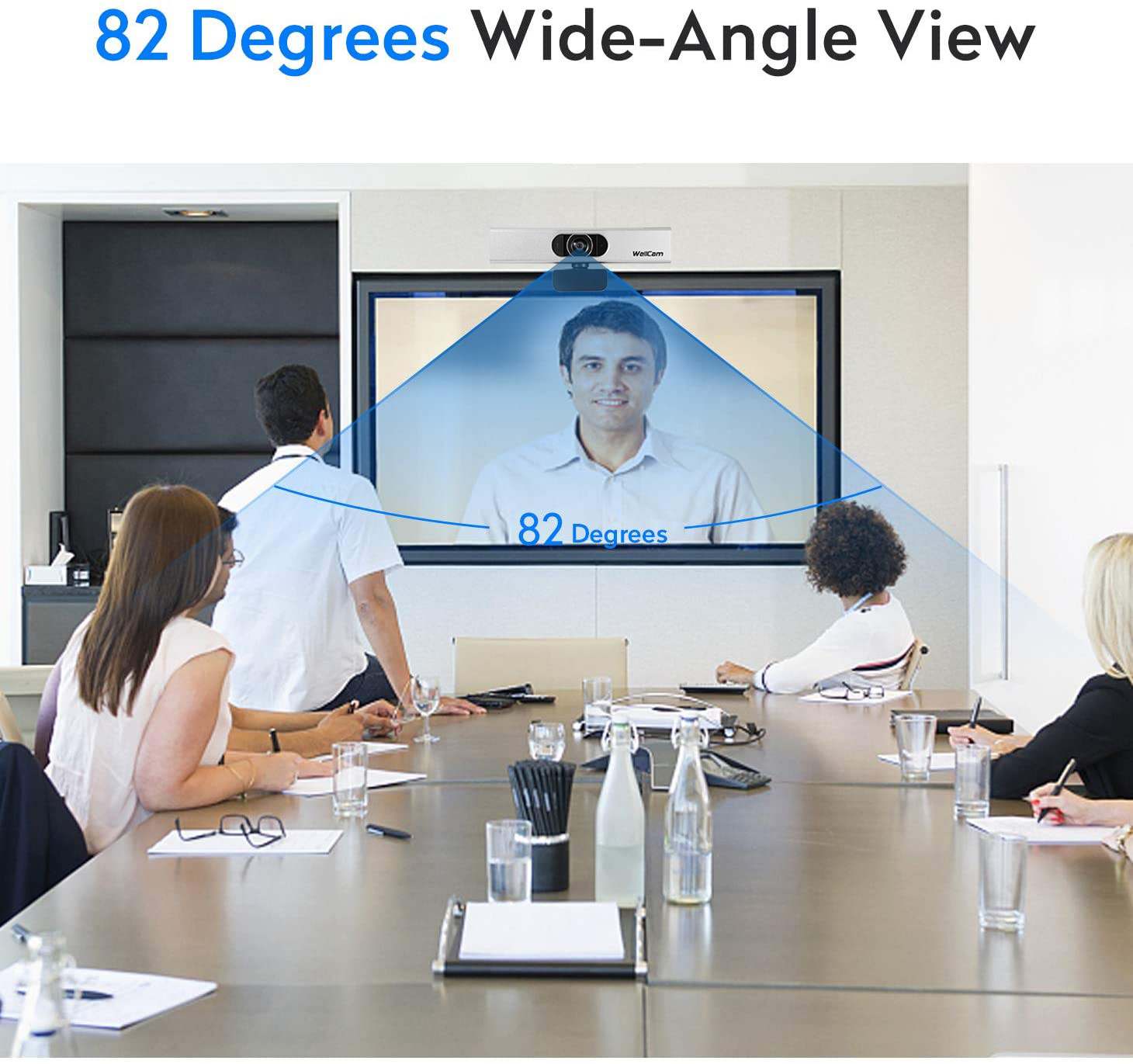 Ultra Wide Angle H.264 1080P Full HD Webcam Web Camera With Microphone
