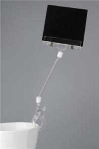 Quality Plastic Shelf Clip Pop Sign Holders PS / PC In Shop Display , Transparent wholesale