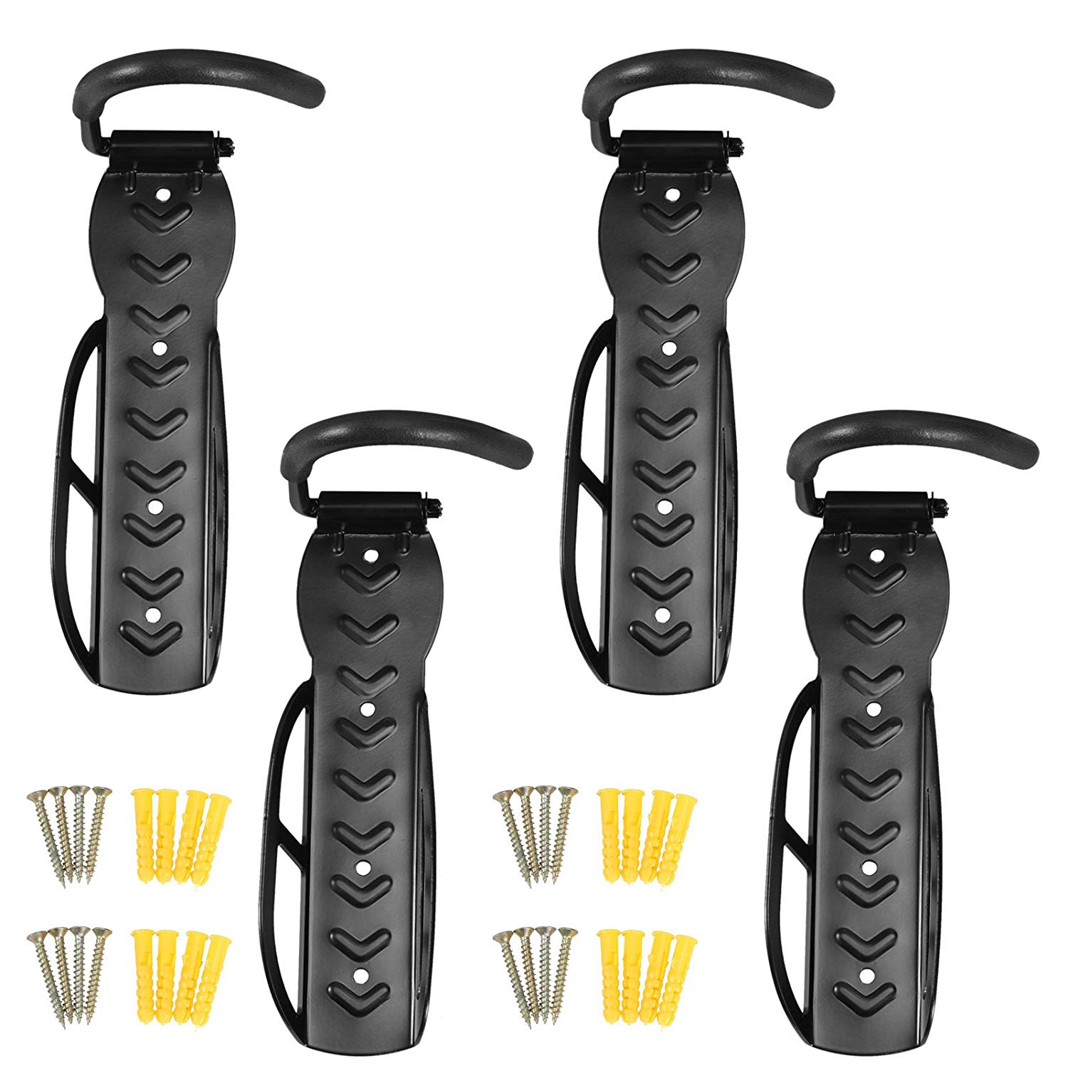 Universal Wall Mount for Bicycle Rear Carrier Bike Roof Rack Catcher in Garage and Cellar