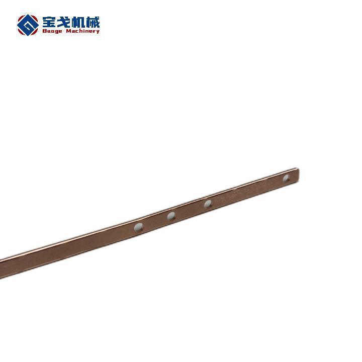 High Conductive High Current DC Shunt Copper Busbar with CE Certification and PVC Cover