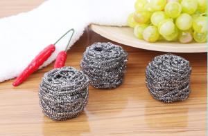 Quality AISI 410 / 430 Stainless Steel Scouring Ball Durable For Home And Kitchen wholesale