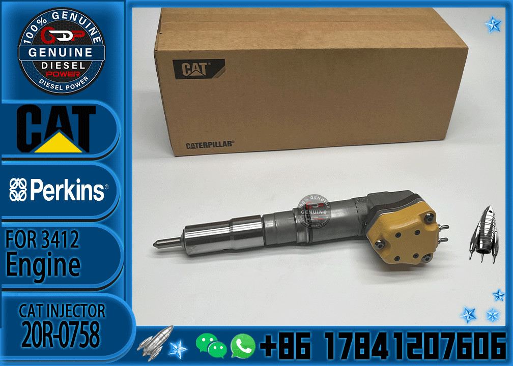 Cat 3412 engine 3412E injector 232-1168 10R1266 20R-0758 for caterpillar 3412 cat engine part
