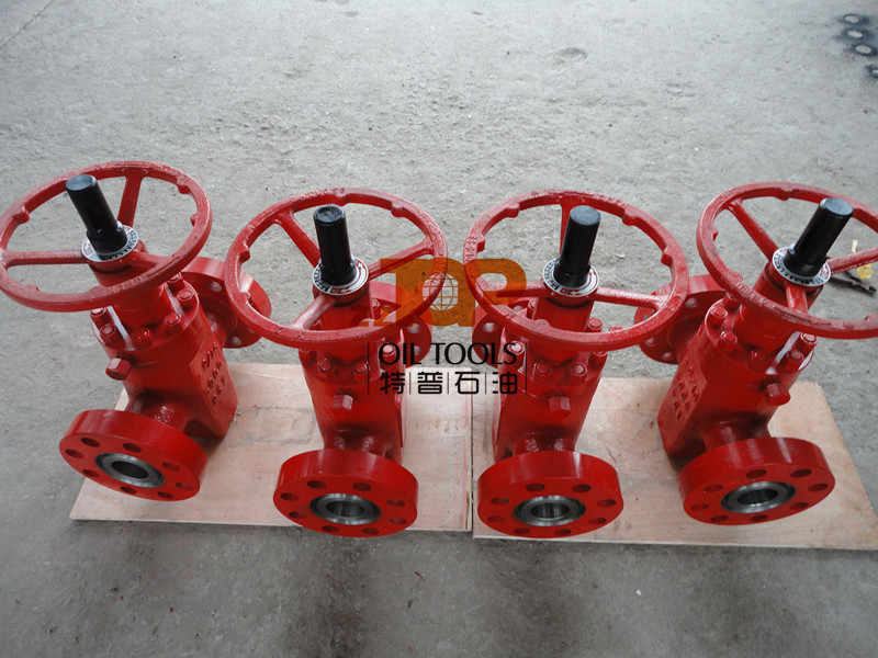 AISI Wellhead Valves Manually Operated Gate Valve For Wellhead High Pressure Flow Control