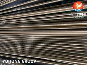 Quality ASME SB111 C68700 Copper Alloy Steel Heat Exchanger Tube In Petrochemical Industries wholesale