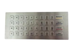 China Weatherproof PC USB Metal Keypad 40 Keys For Parking Short Key Stroke on sale