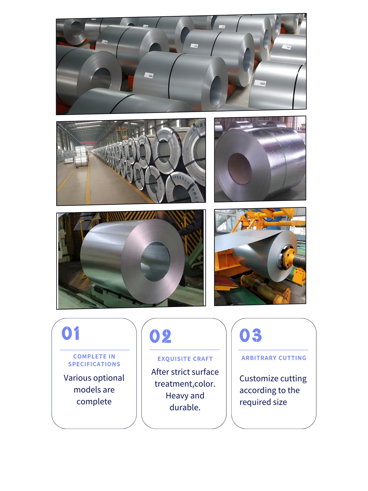 Silvery Prepainted Galvanized Cold Rolled Stainless Steel Coil for Marine Engineering