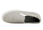 Grey Breathable Luxury Mens Casual Shoes , Comfortable Men Casual Footwear