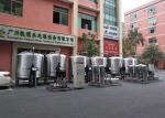 100T/H Automatic Stainless Steel Tank Industrial Water Filtration Plant