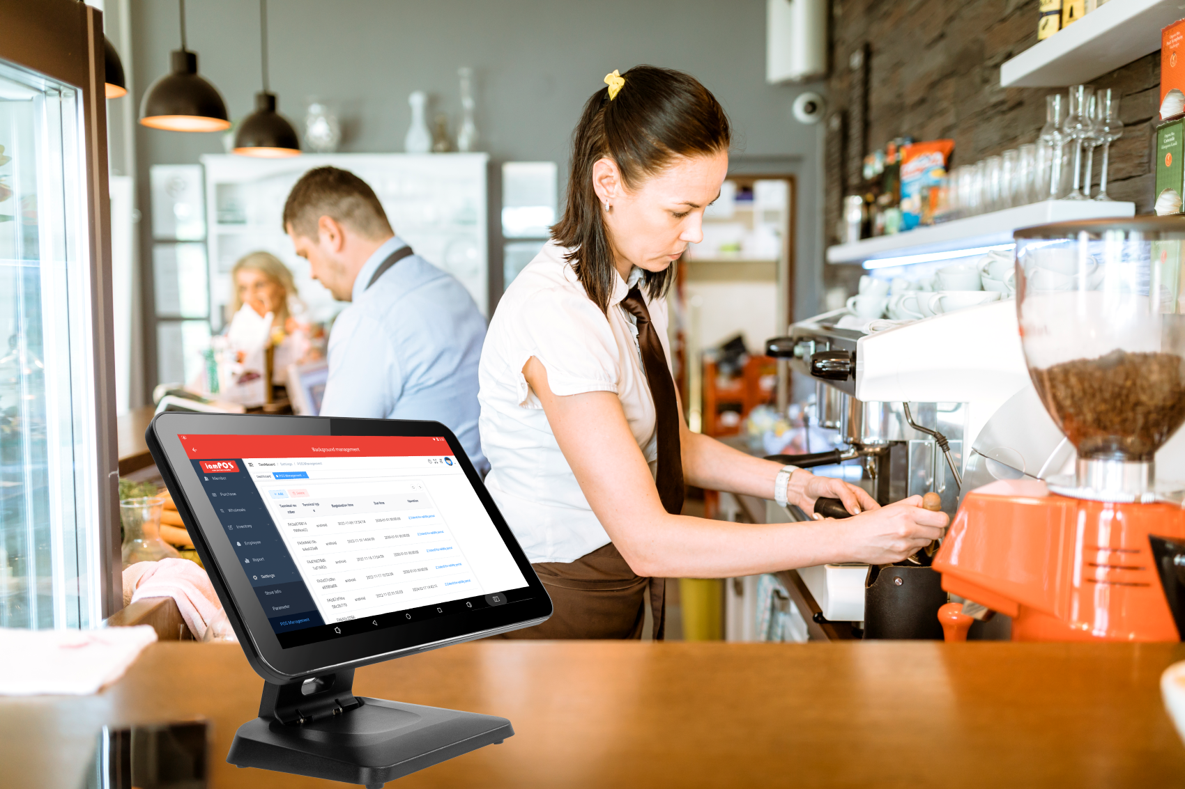 Customized POS Cash Register with Thermal Receipt Printer Scanner and Optional Cash Drawer