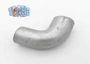 Quality Female Connection BS4568 Conduit Hot Dip Galvanized Malleable Iron Solid Elbow wholesale