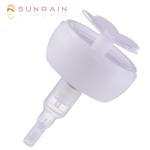 Non spill nail varnish remover pump dispenser for liquid cleaning , 24/410