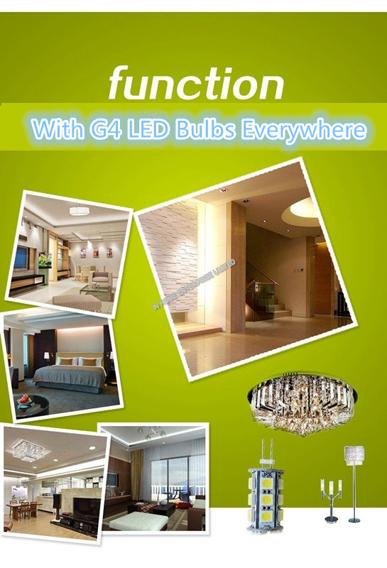 Multi Function 360° G4 Led Lamp 3528 SMD Energy Saving Ceiling Downlight