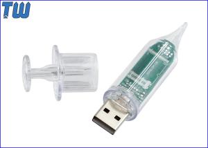 Quality Transparent Plastic Syringe USB Pen Drive Hospital Promotional wholesale