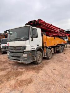 Quality 170m3/h Used Concrete Pump Truck Mounted Sany Benz Chassis 56 Meters SYM5445THB 560C-8A wholesale