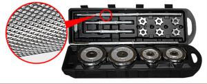 Quality 50kg sets chrome adjustable dumbbell barbell for weight training sale wholesale
