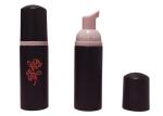 50ml 60ml Lash Cleanser Black Travel Size Foam Pump Bottle Anti Leakage