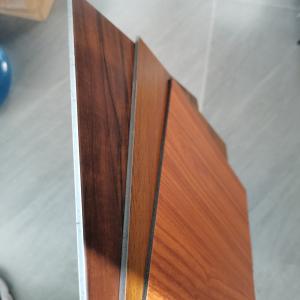 Quality Impact Wooden Aluminum Composite Panels With Easy Maintenance wholesale