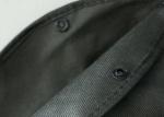 Black Non Woven Suit Cover Bag , 85*120cm Dustproof Garment Cover Bag