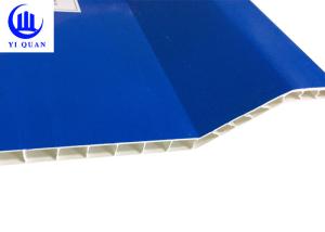 Quality Pvc Corrugated Twin Wall Roofing Sheets Colourful 10mm Multi - layer wholesale