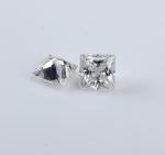 Princess Square Super Brilliant Loose Moissanite Stones 8MM Diamonds Moissanite
