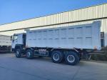 Large Capacity 27 Cubic Meters 4 Axle Dump Truck 400 Horsepower For Efficient