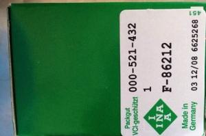 Quality INA F-86212 cam followers bearings wholesale