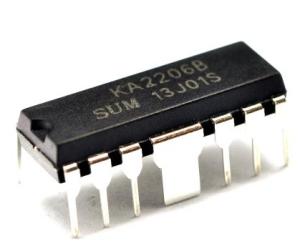 Quality 2.3W DUAL AUDIO POWER AMPLIFIER IC KA2206B DIP-12 wholesale