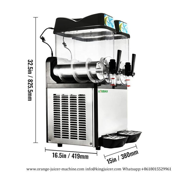 Food beverage Commercial Slush Machine Slush Ice Drinking Free Standing Margarita Frozen Machine