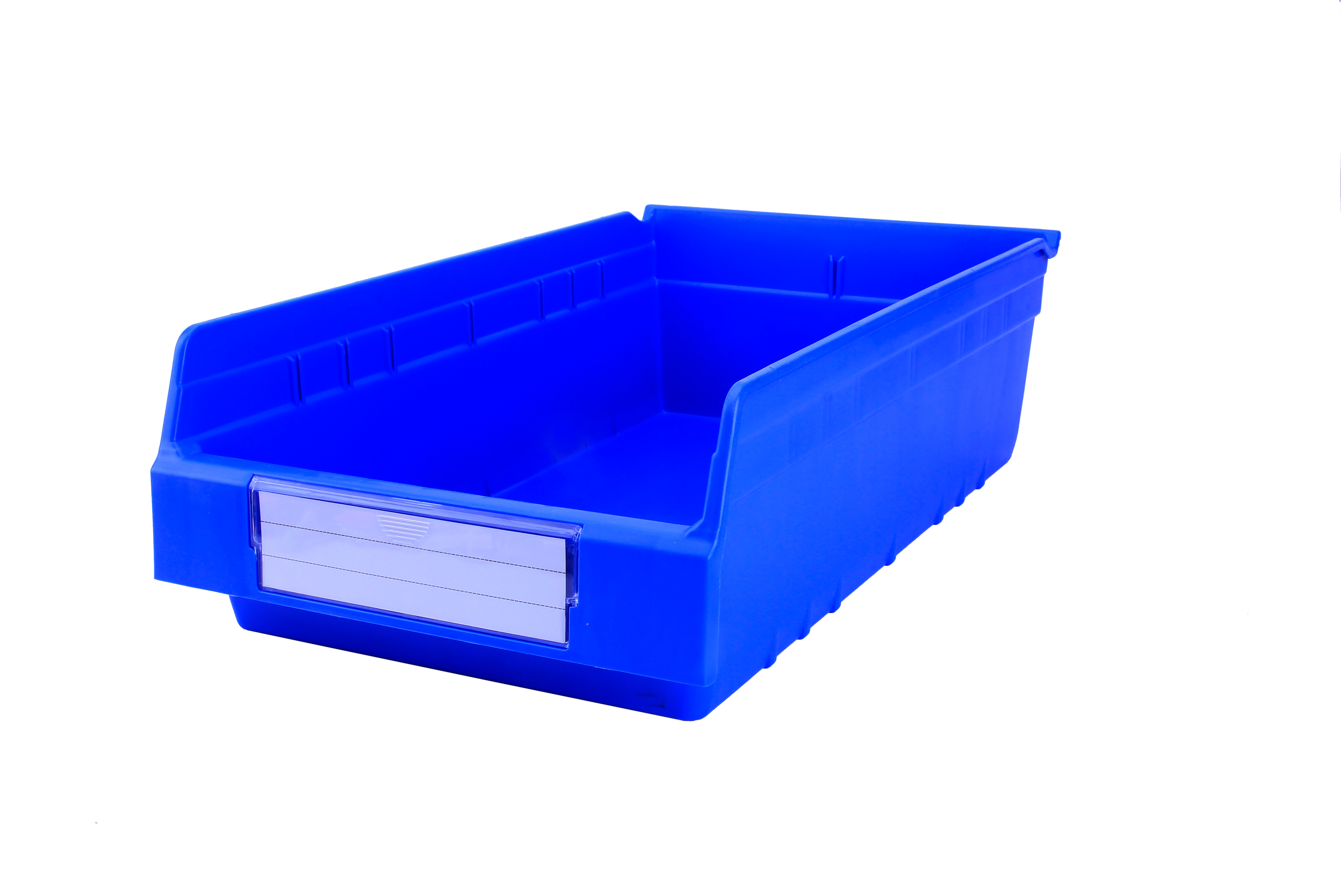 Logo Customized Durable Stacking Plastic Shelf Storage Bin for Warehouse Organization