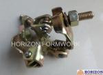 Galvanized Yellow Scaffolding Accessories Couplers EN74 Dia 48.3x48.3mm BS
