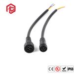 Black 3 PIN Male Female IP68 M19 Waterproof Connector