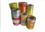 Snack Nut Plastic Pouch Packaging / PET VMPET PE Laminating Film Roll Packaging