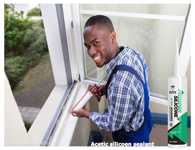 General Sealing Grey Color Acetic Silicone Sealant For Window And Glass