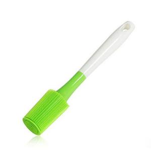 Quality 360 Degree Rotating Silicone Mold Tools Long Handle Bottle Brush Kitchen Wash Cup Brush wholesale