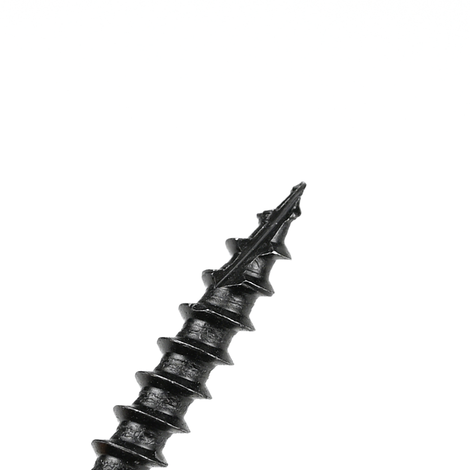 100% QC Tested 20mm Black Galvanized Chipboard Screws for Wooden Floors Torx Drive