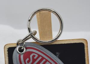 Quality Silver Reflective TPU Keyring Chain Marketing Promotional Gifts wholesale