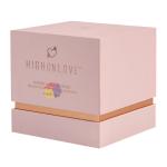 Square Gift Packaging Box Rigid Cardboard Scented Candle Gift Box Custom Logo