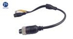 Pure Copper 4 Pin GX12 Aviation Cable Female To Male for Vehicle Monitoring