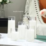 Pillar LED Candle Electronic Candles With Remote Control Battery Powered