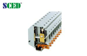 Quality Aluminum Heavy Duty Din Rail Terminal Blocks 600 Volt 230A 25.0mm wholesale