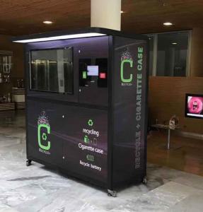 Quality Cigar Box Reverse Recycling Vending Machine With CCTV Camera wholesale