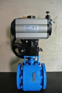 Quality PN10 Ceramic Ball Valves DN25 Pneumatic Air Control Valve wholesale