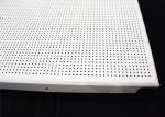 Zero Clearance Commercial Ceiling Tiles / Perforated Acoustic Panel Tegular