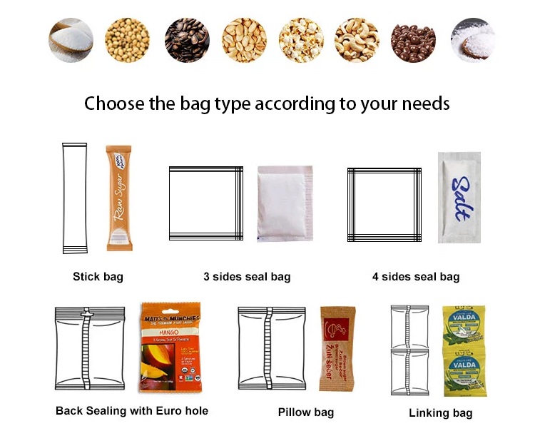 5ml Vertical Form Fill Seal Packing Machine 50bags/min Shampoo Sachet